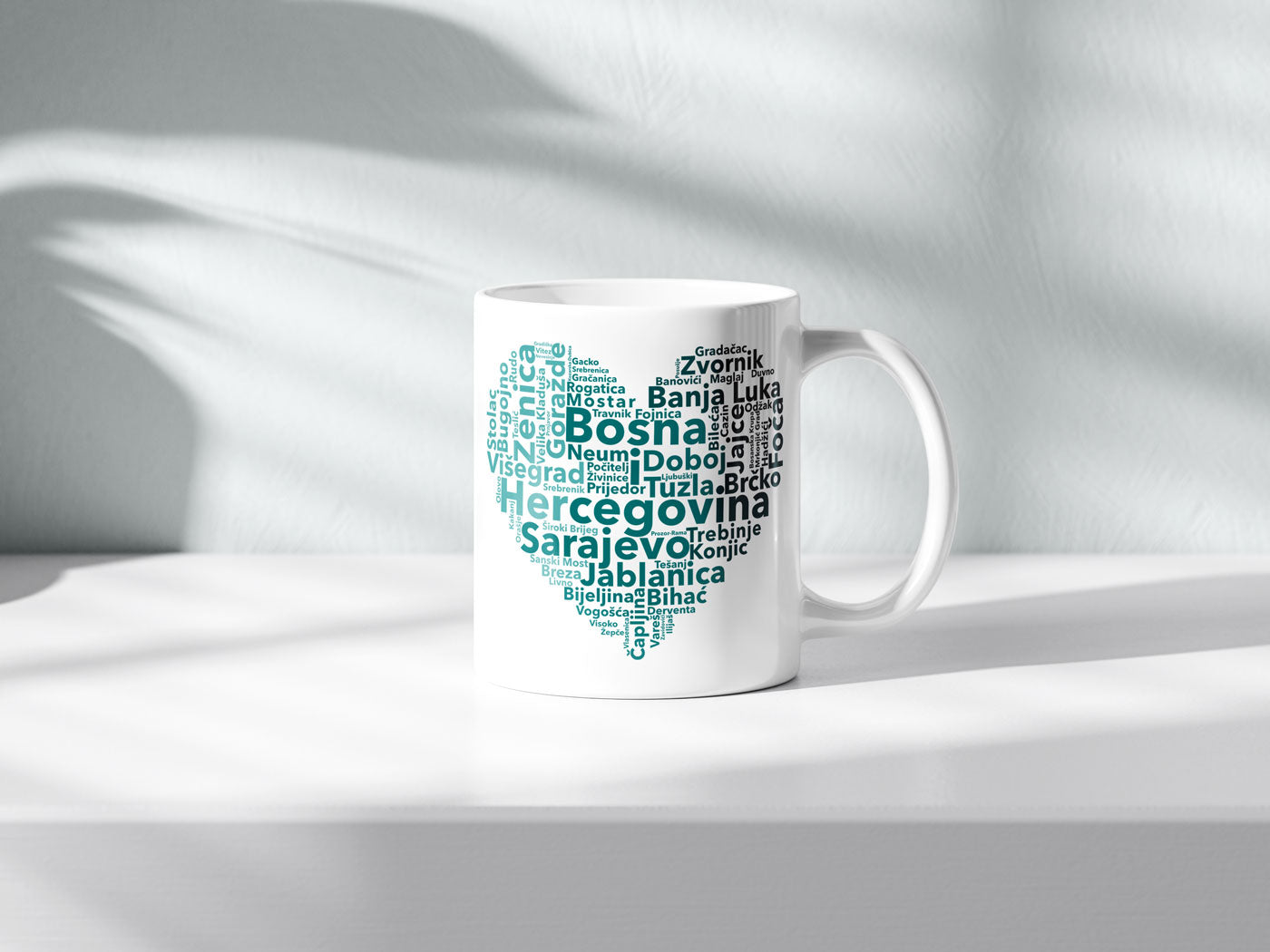 BiH Gradovi u Srcu, Tirkiz, Šolja