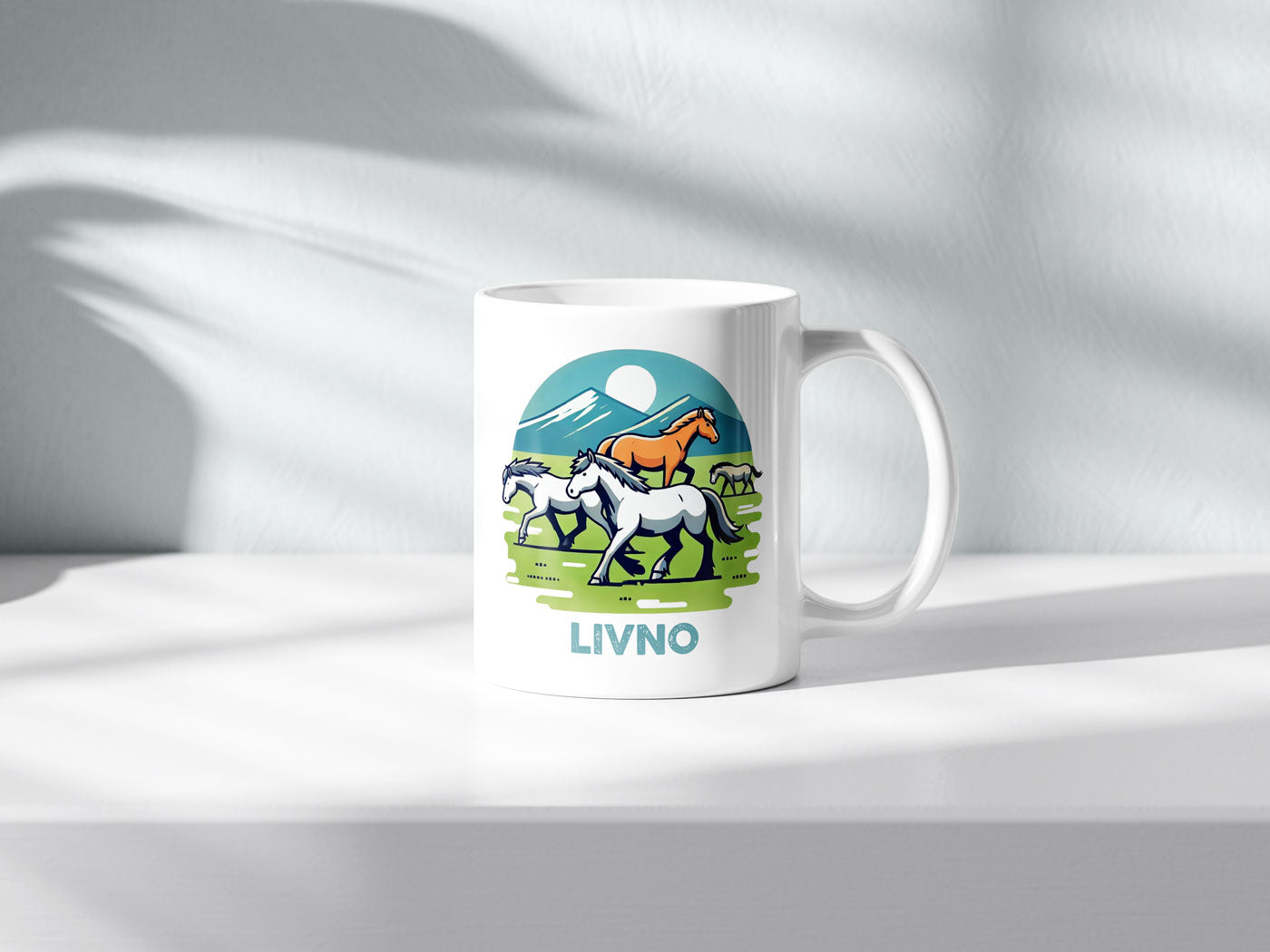 Livno, Livanjski konji , Keramička šolja