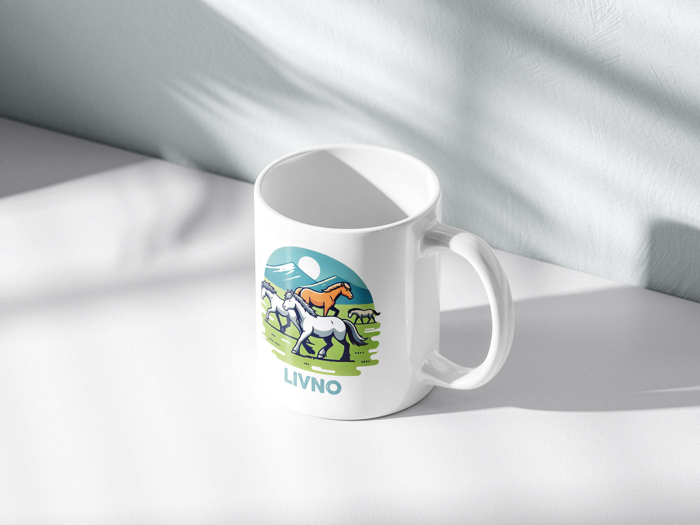 Livno, Livanjski konji , Keramička šolja