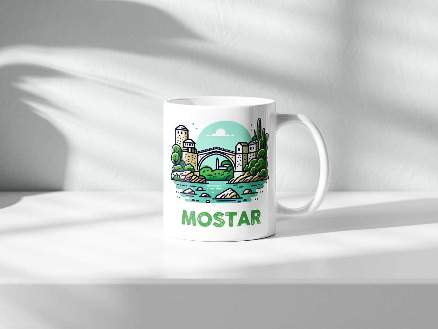Mostar,Stari Most, Keramička šolja