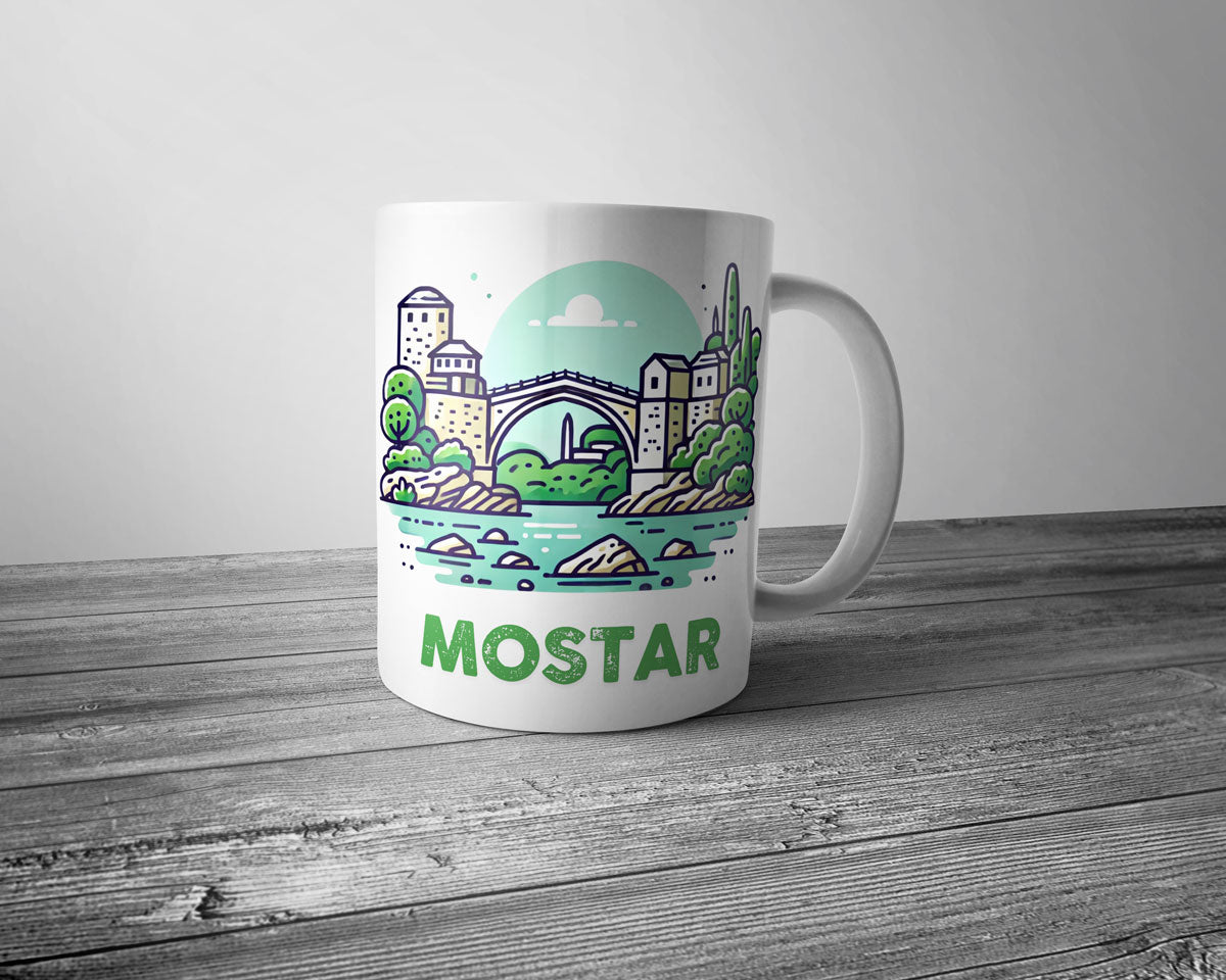 Mostar,Stari Most, Keramička šolja