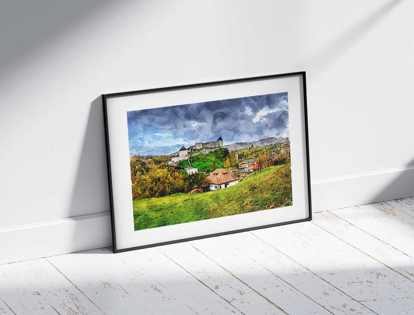 Tešanj, pogled na Gradinu