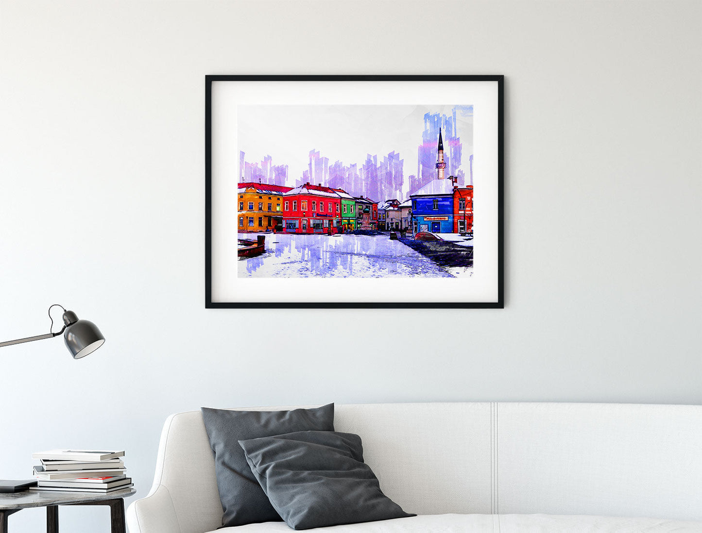 Trg Slobode zimi, Tuzla