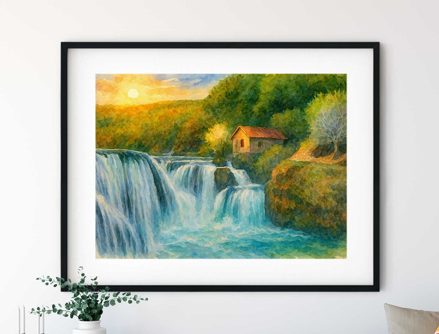 Slapovi Une, Bihać