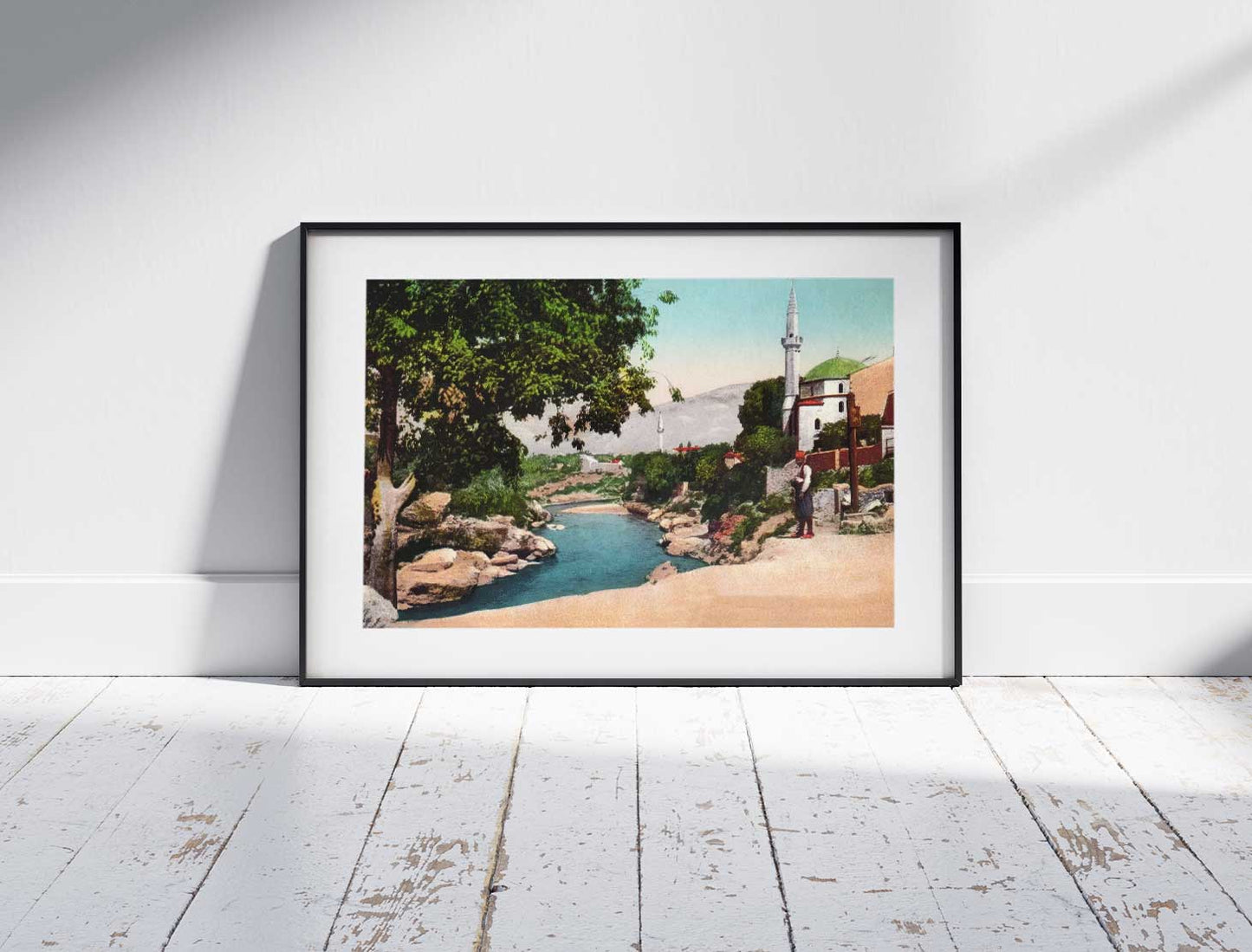 Mostar, obala Neretve