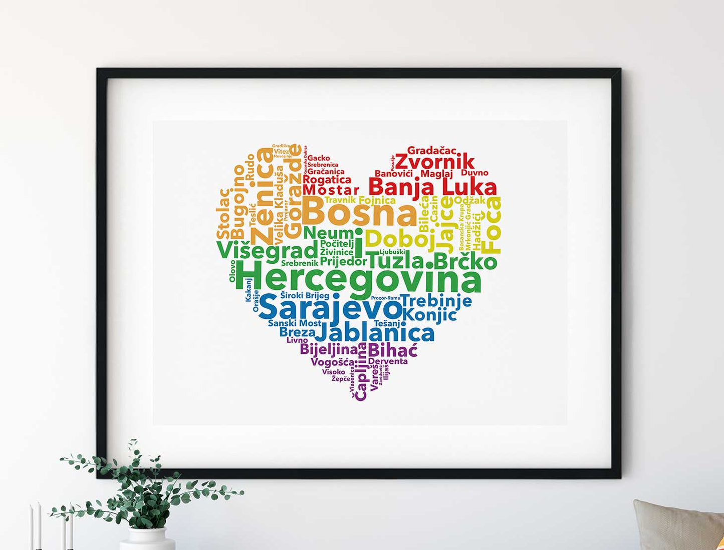 BiH Gradovi u Srcu, Multicolor