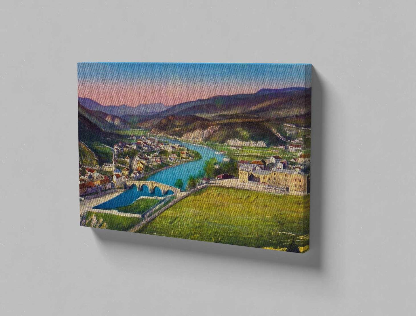 Konjic, stara razglednica