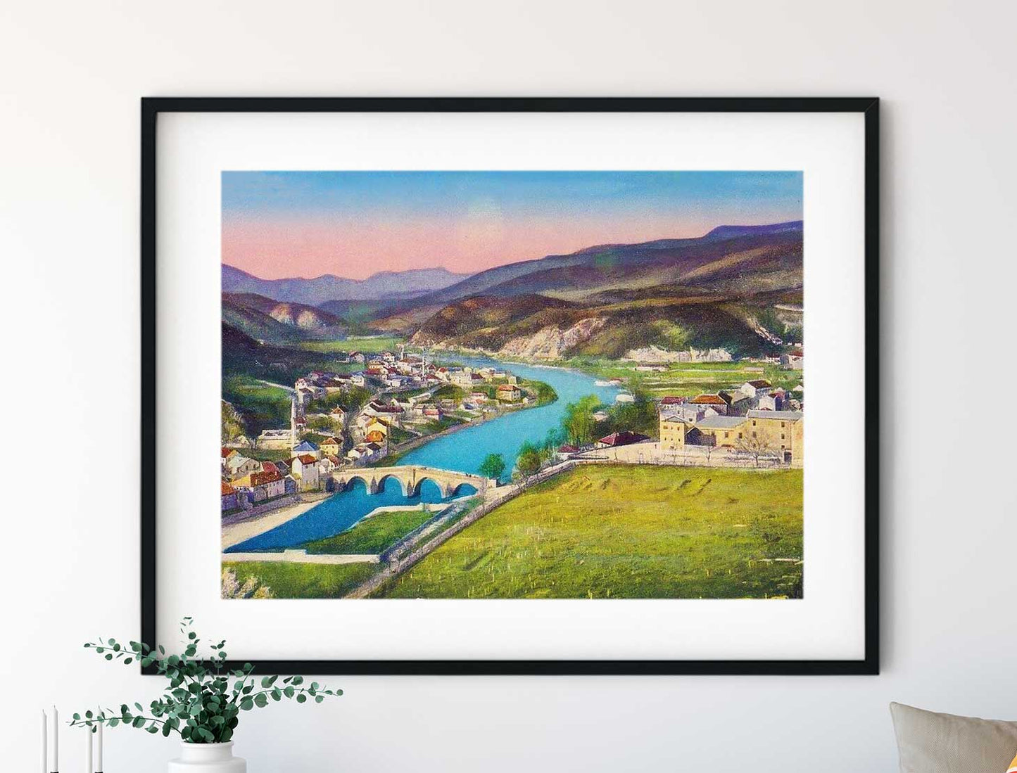 Konjic, stara razglednica