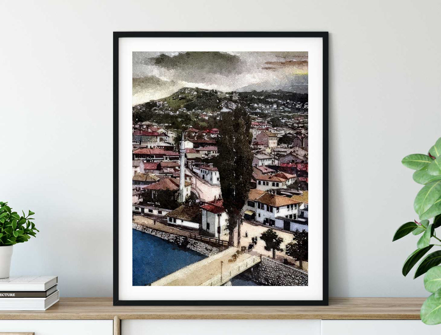 Pogled  na Alifakovac, Sarajevo