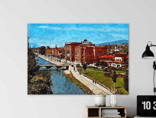 Sarajevo šezdesetih 47x67cm