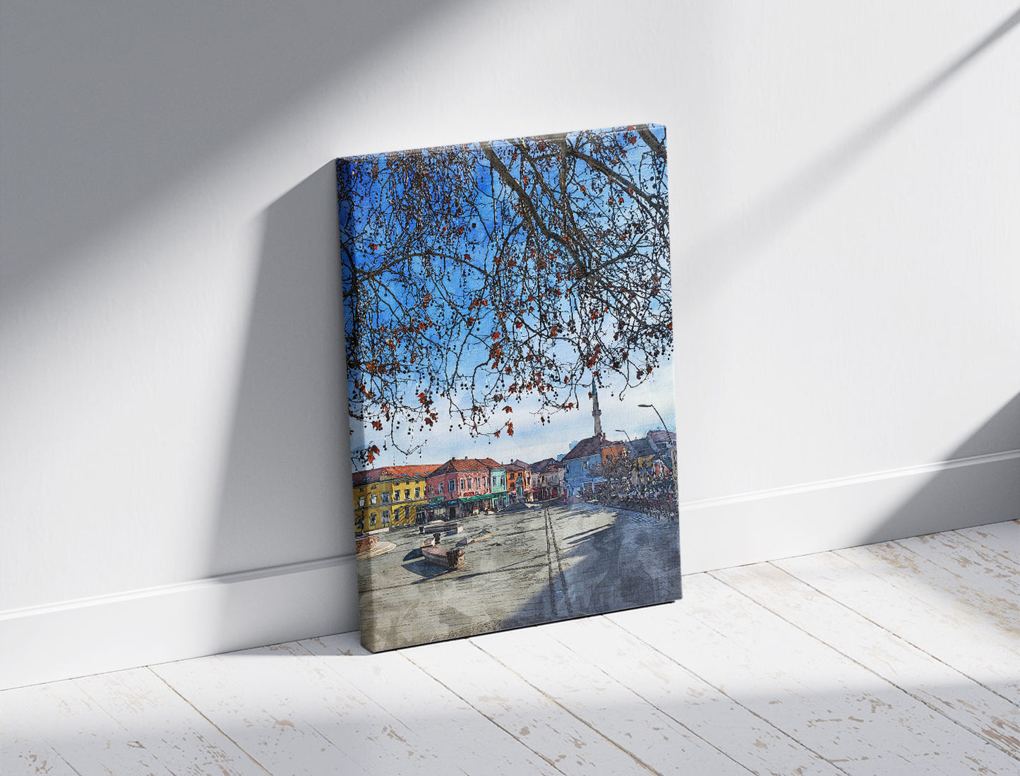Tuzla, Trg Slobode 47x67cm