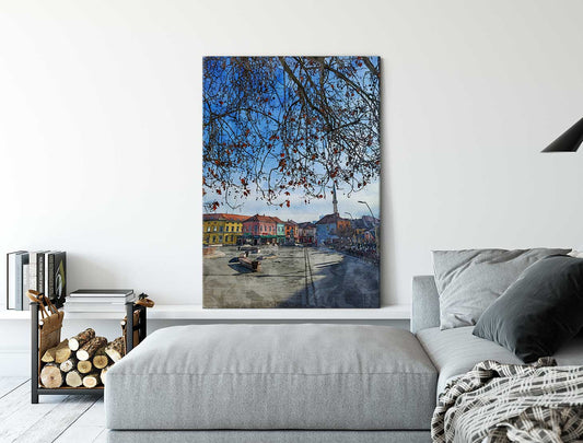 Tuzla, Trg Slobode 47x67cm